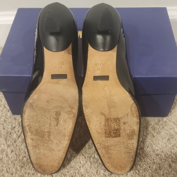 Bally Women's Shiny Black Heels - Picture 4 of 10